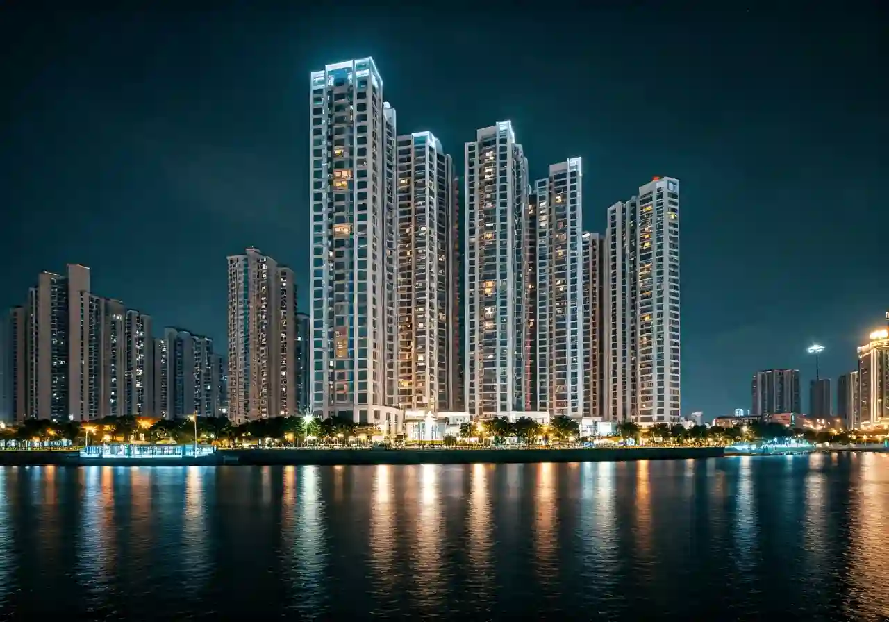 The Emerald River Park Du an can ho tai TPHCM - canh dem