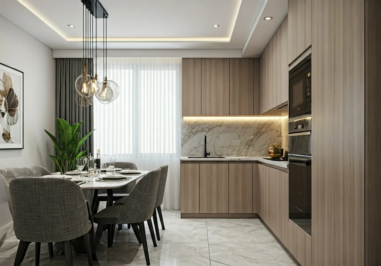 The Link City Khu do thi tai Dong Nai - thiet ke bep