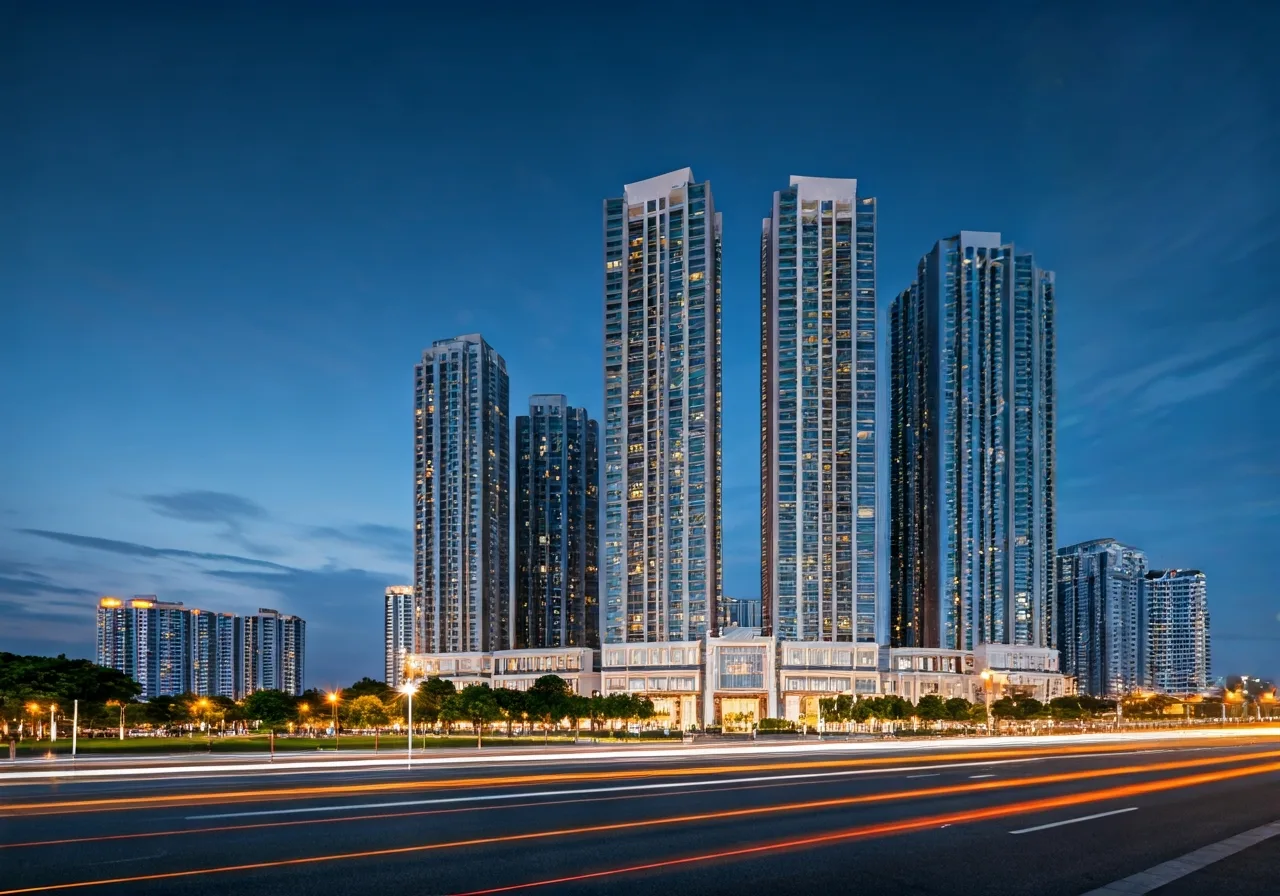 The Metropole Thu Thiem - canh dem