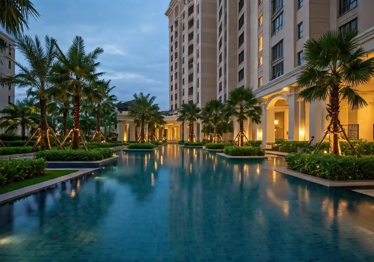 The Palace Phan khu biet thu thuoc Regal Victoria Da Nang - tien ich du an