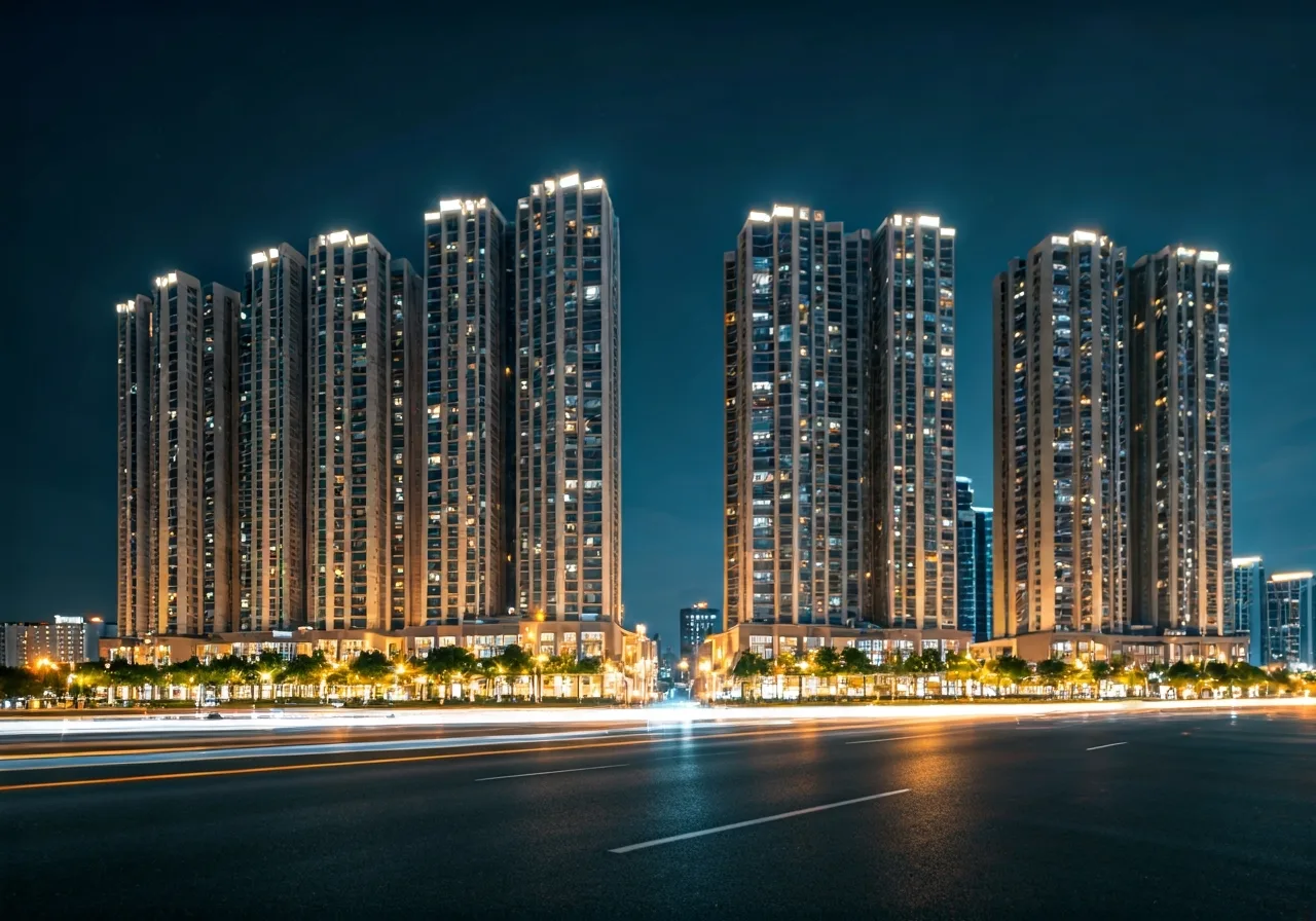The Sang Residence Du an can ho tai Da Nang - canh dem