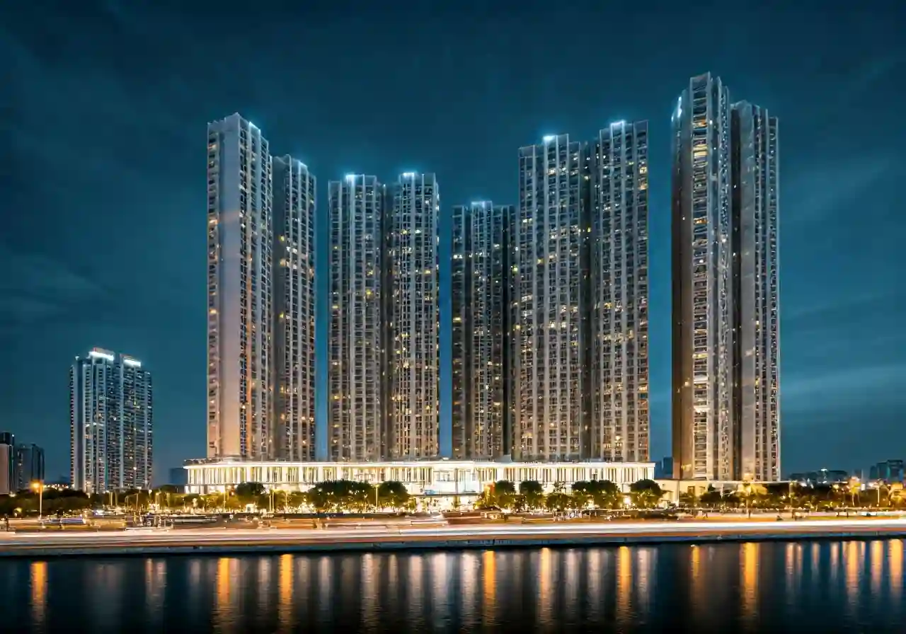The Victoria Phan thu thuoc Imperia Smart City Ha Noi - canh dem