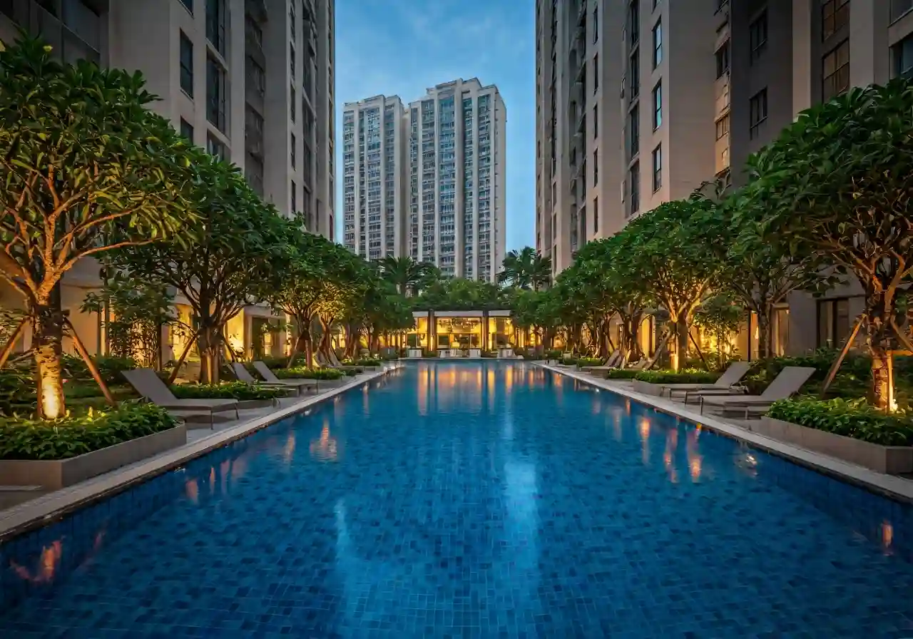 The Wisteria Phan khu can ho tai Khu do thi Hinode Royal Park - tien ich du an