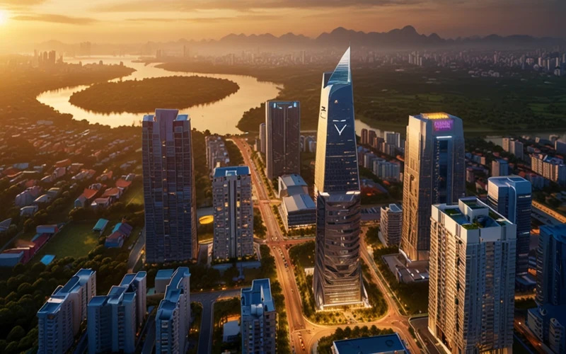 [Thị trường] Đô thị ven sông góp phần định hình diện mạo Đà Nẵng hiện đại, đẳng