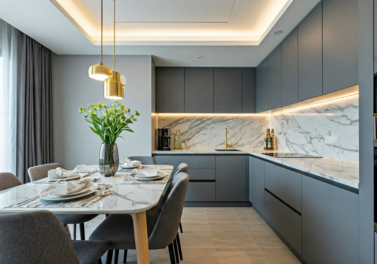 TMC Smart Home Du an can ho tai Ha Noi - thiet ke bep