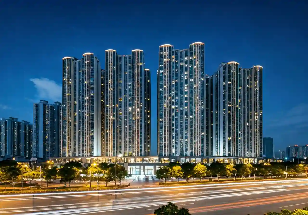 TMC Smart Home Du an can ho tai Ha Noi - canh dem