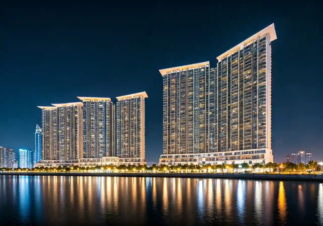 To hop nghi duong Crystal Holidays Harbour Van Don - canh dem