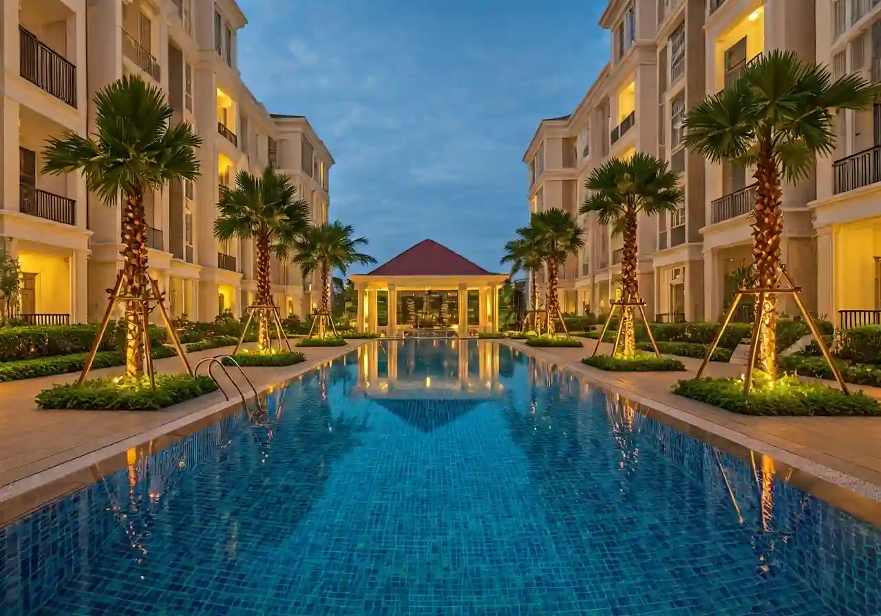 To hop nghi duong Sunshine Bay Retreat Vung Tau - tien ich du an