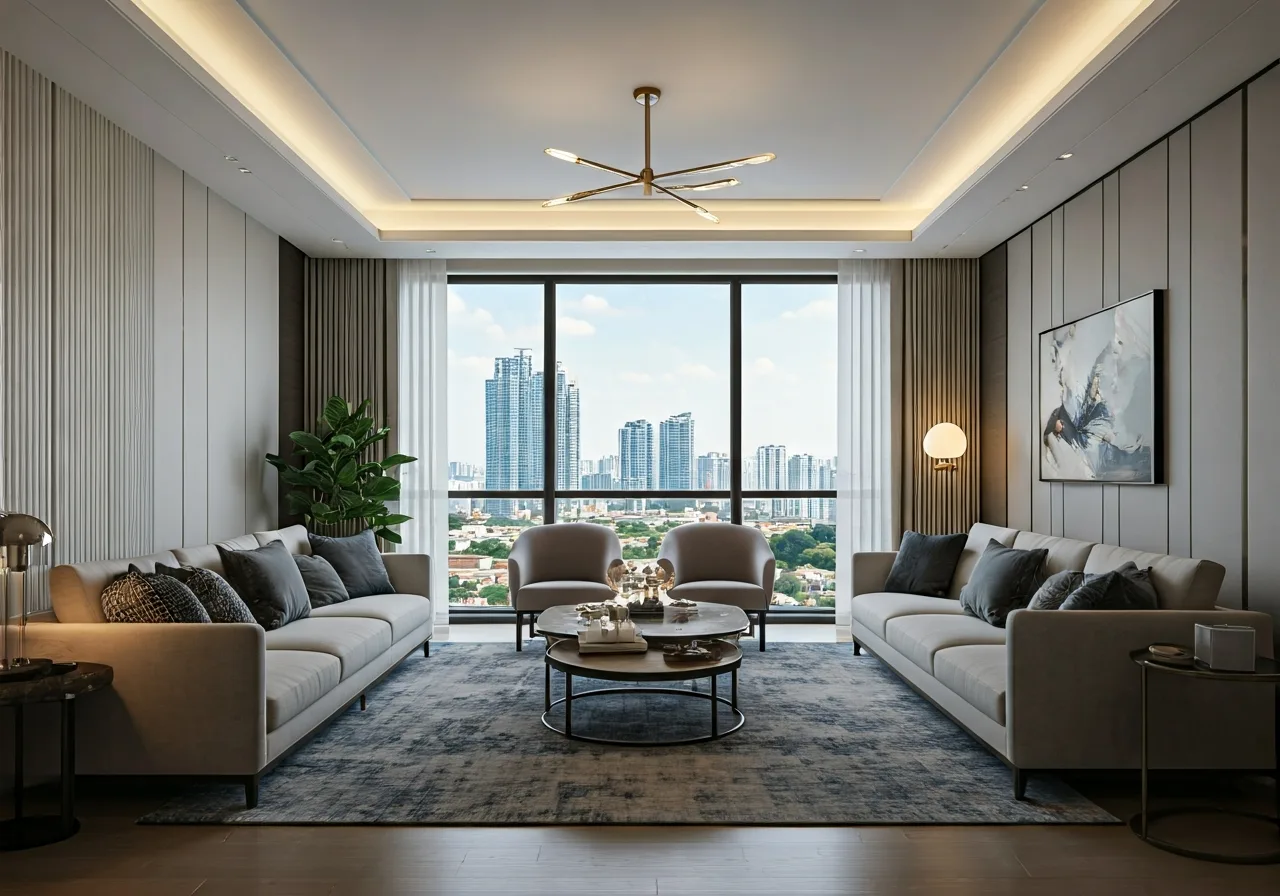 Toa Rose Residence Chung cu Hoang Huy Commerce Hai Phong - noi that can ho