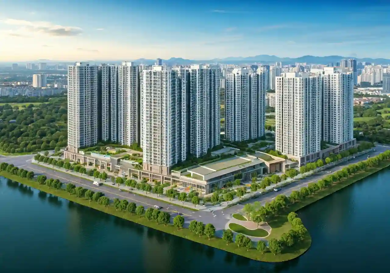 Viet Huong Lakeside Du an nha o xa hoi tai Da Nang - tong quan du an