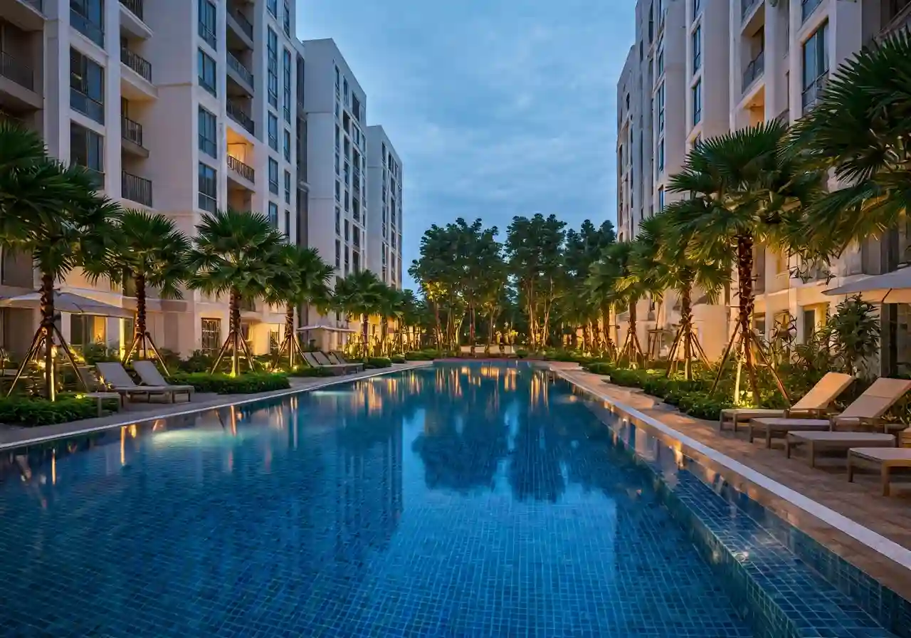 Viet Huong Lakeside Du an nha o xa hoi tai Da Nang - tien ich du an