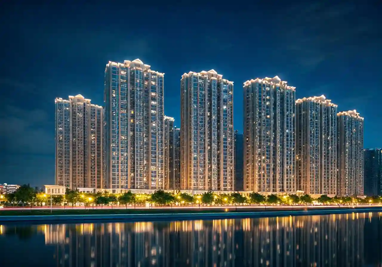 Vinh Heritage Du an khu do thi tai Nghe An - canh dem