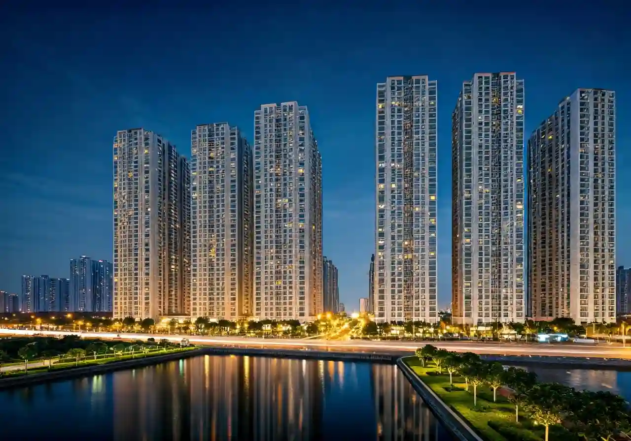 Vinhomes Global Gate Co Loa - canh dem