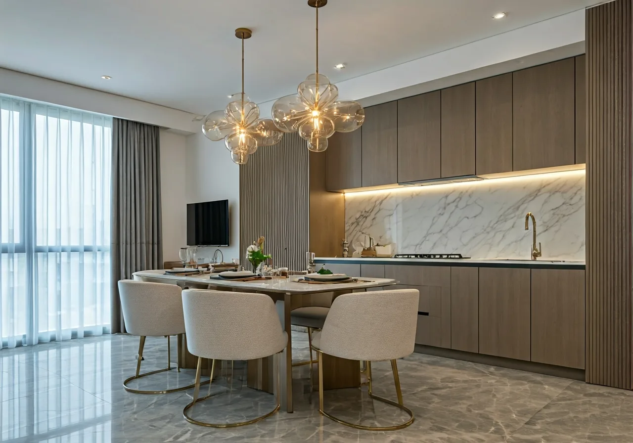 Vinhomes Golden City Du an khu do thi tai Hai Phong - thiet ke bep