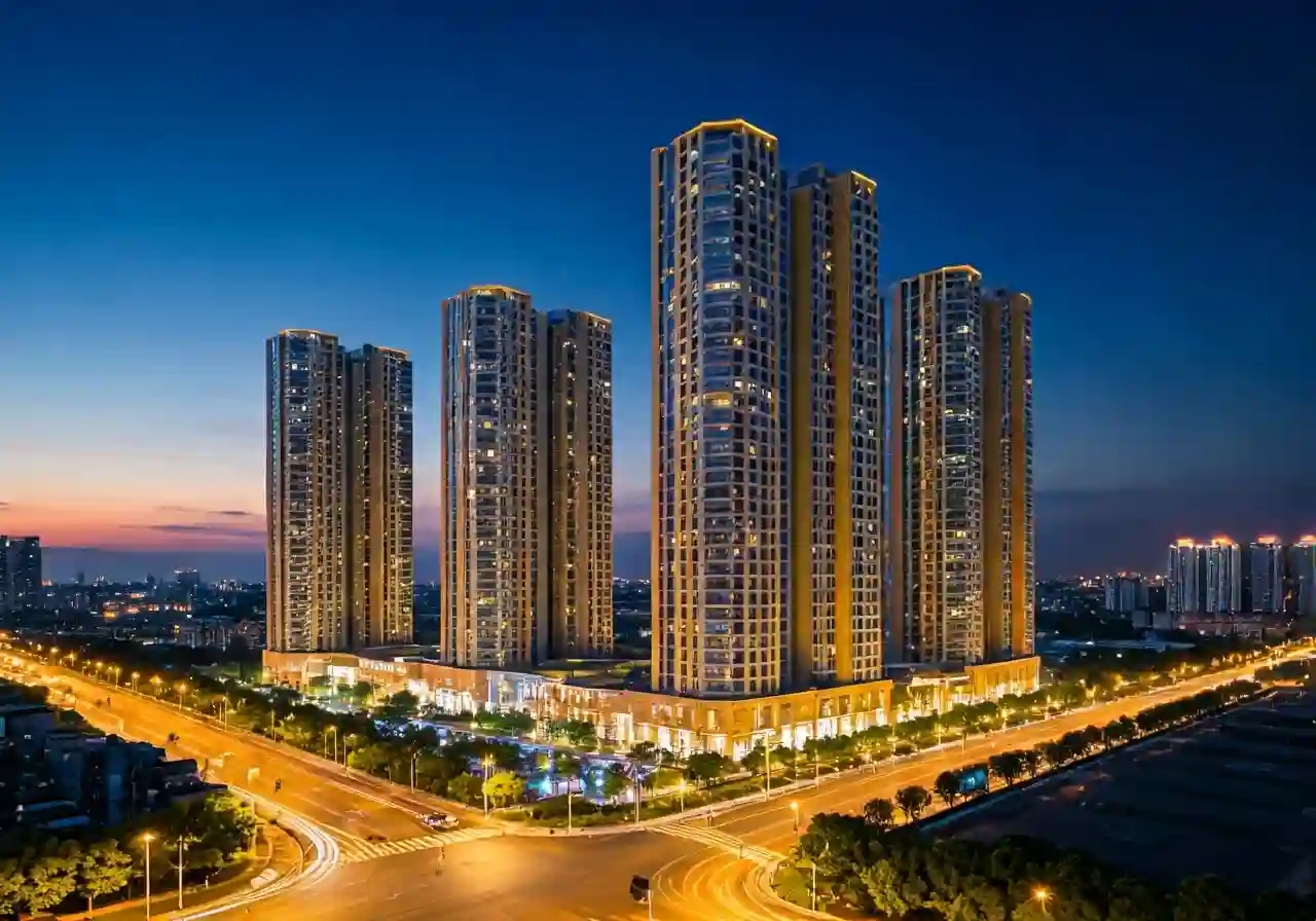 Vinhomes Golden City Du an khu do thi tai Hai Phong - canh dem