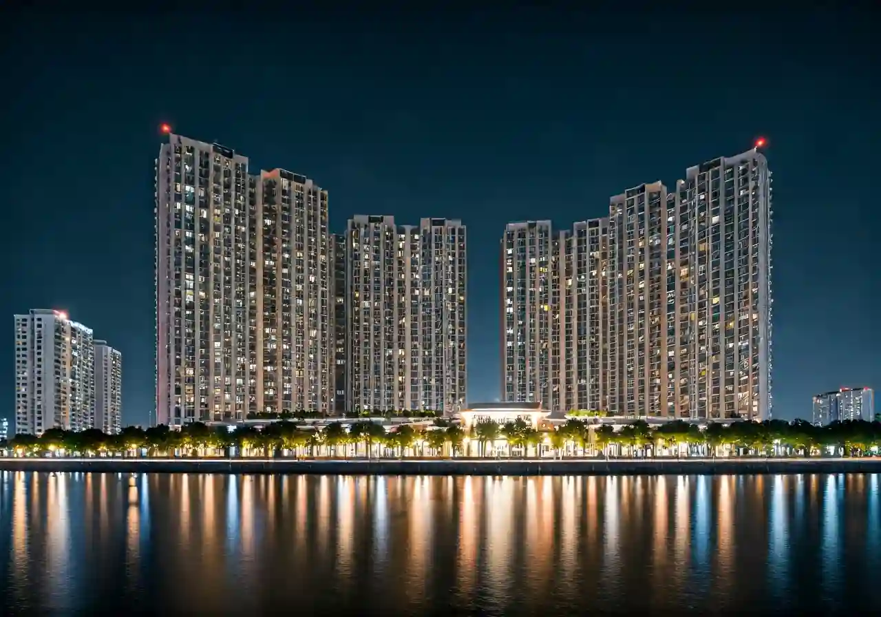 Vinhomes Hai Van Bay To hop nghi duong tai Da Nang - canh dem