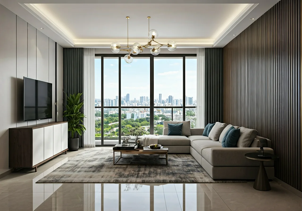 Vinhomes Happy Home Cam Ranh Du an nha o xa hoi tai Khu do thi ven vinh Cam Ranh - noi that can ho