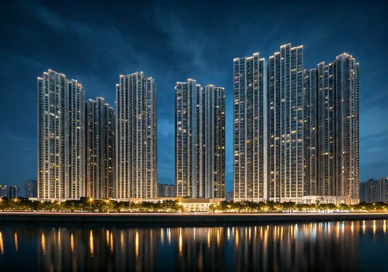 Vinhomes Phu Quy Khu do thi tai Khanh Hoa - canh dem