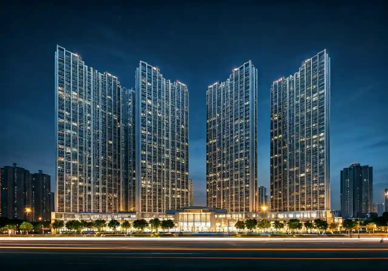 Vinhomes Wonder City Du an khu do thi tai Dan Phuong - canh dem