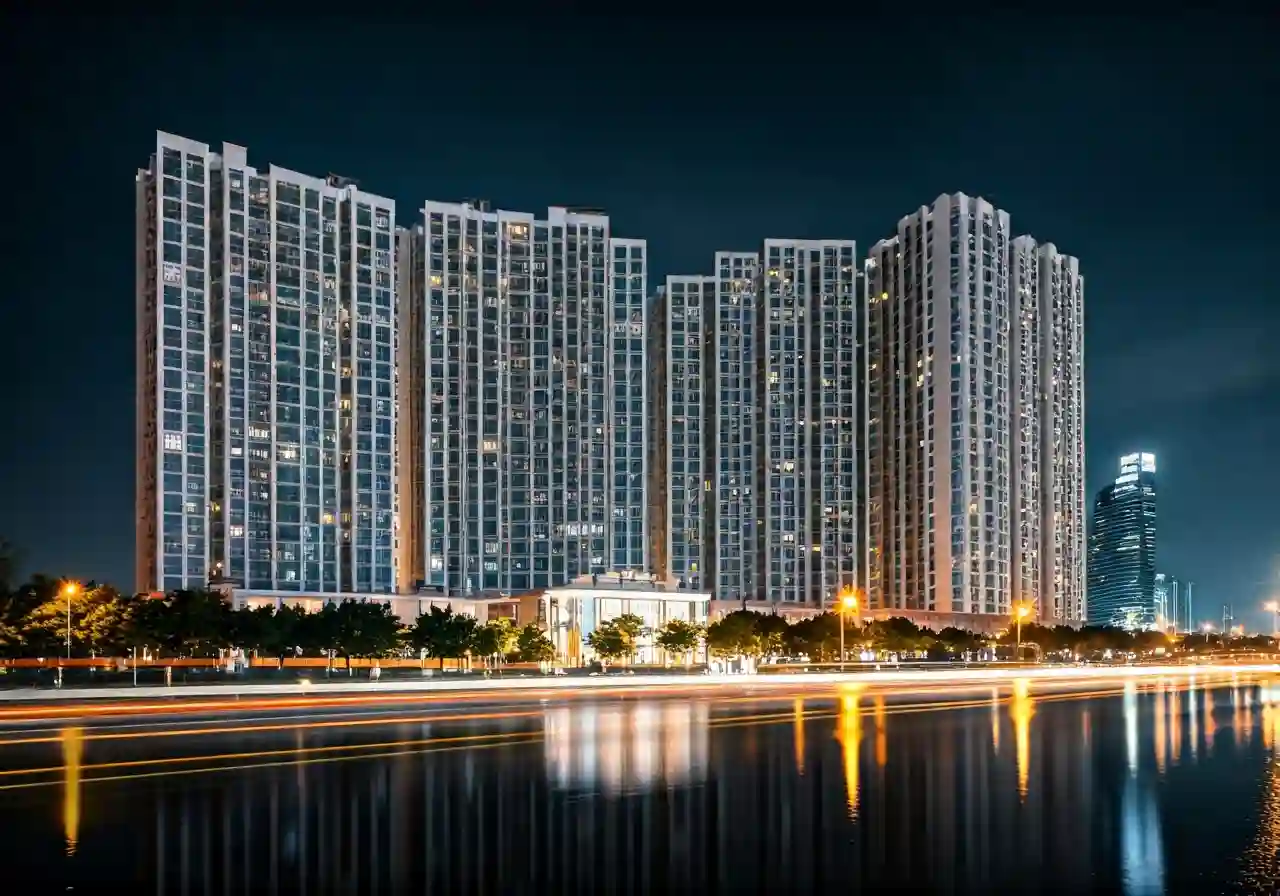 Vlasta Thuy Nguyen Du an khu do thi tai Hai Phong - canh dem