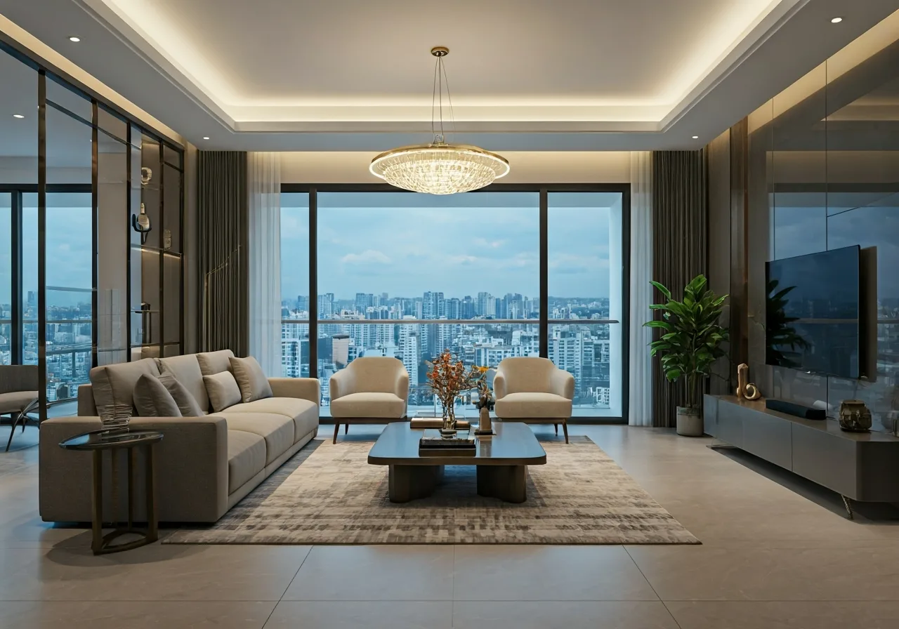 Welltone Luxury Residence To hop can ho tai Khanh Hoa - noi that can ho