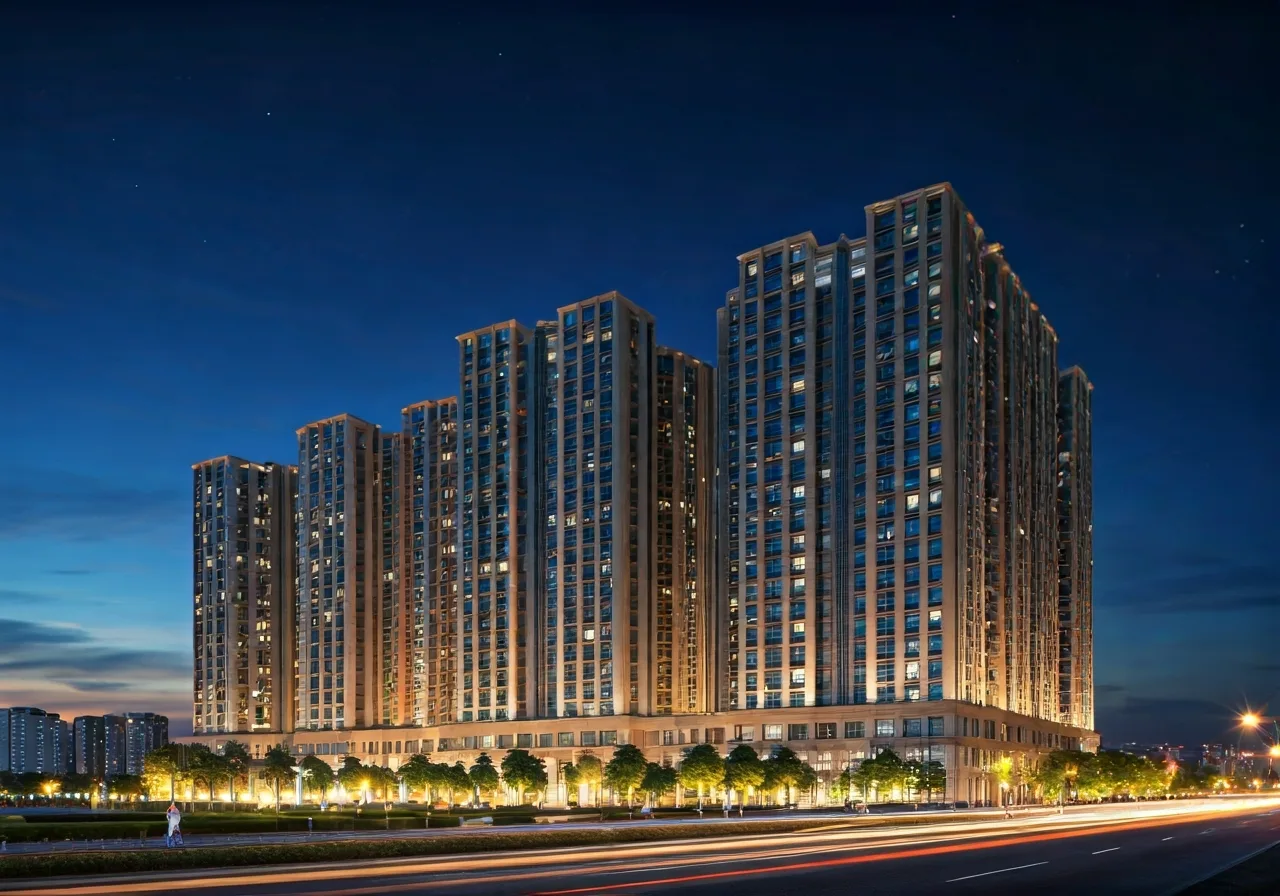 Welltone Luxury Residence To hop can ho tai Khanh Hoa - canh dem